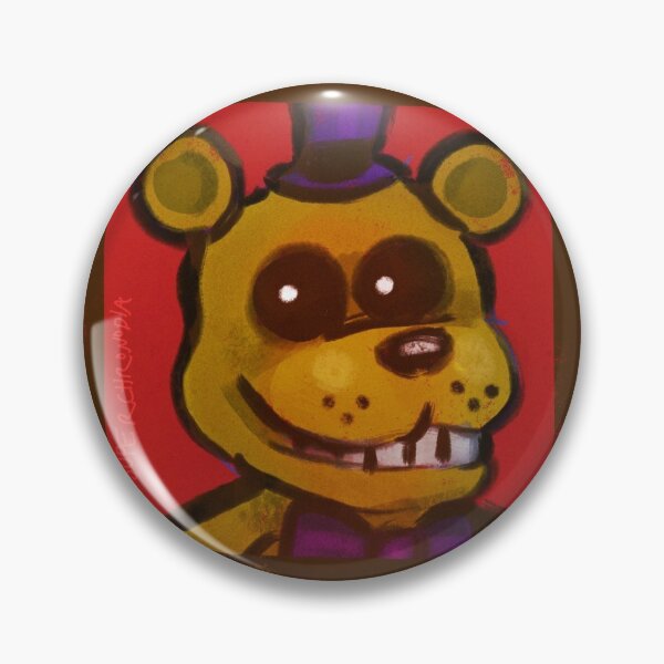 Fredbear Pins and Buttons | Redbubble