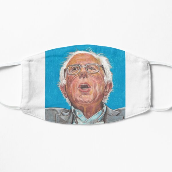 Senator Bernie Sanders Candidate for the Democratic nomination for President of the United States Flat Mask