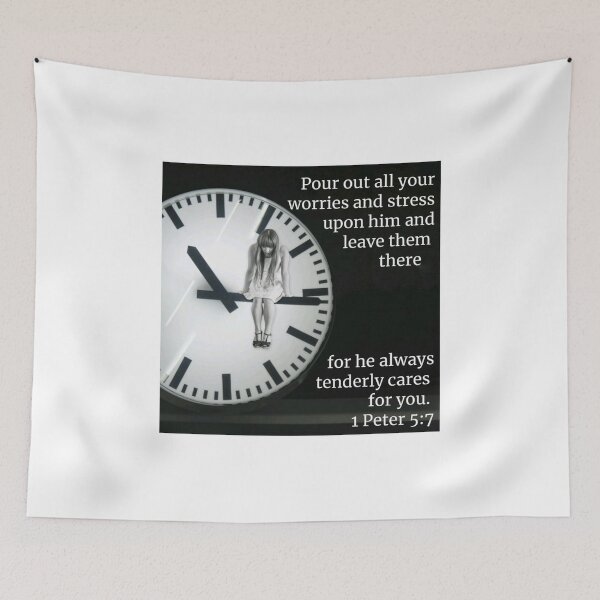 Item preview, Pour your worries and stress on the Lord designed and sold by Biblecafe.