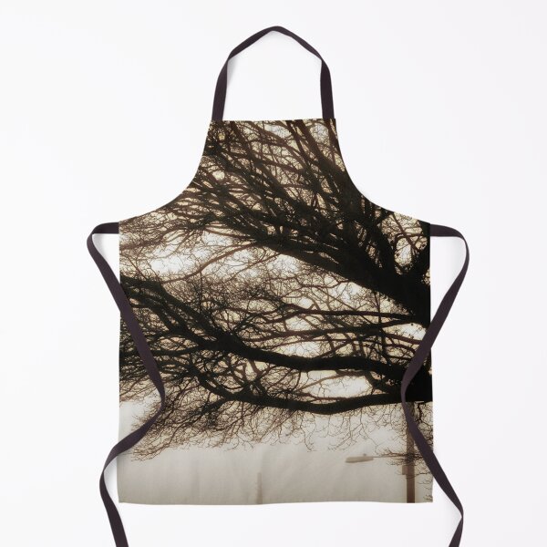 Item preview, Morning Fog with Tree designed and sold by FOLK ART FUSION by heidiannemorris.