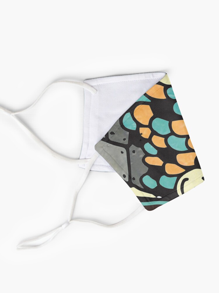 Alternate view of Bio-Mechanical Koi Mask
