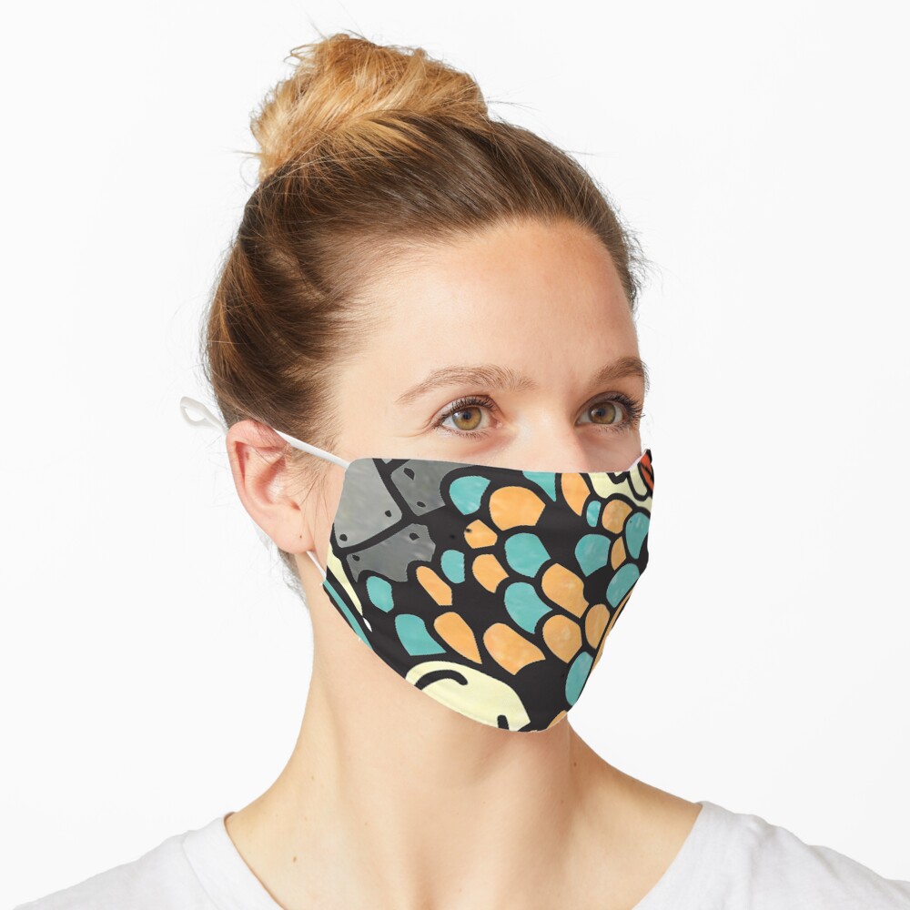 Bio-Mechanical Koi Mask