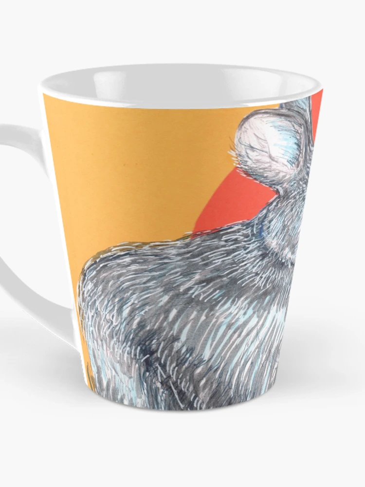 Thumbnail 3 of 4, Coffee Mug, Volcano Rabbit designed and sold by Amanda Klimek.