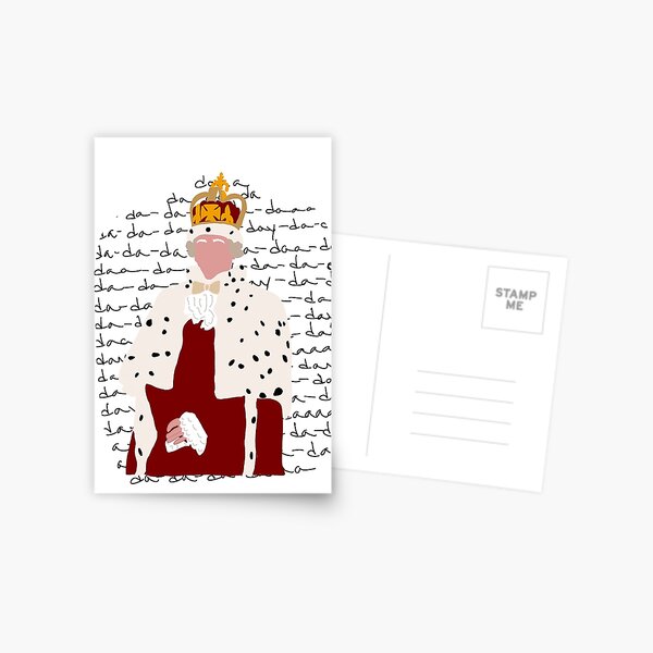 King George from Hamilton Postcard