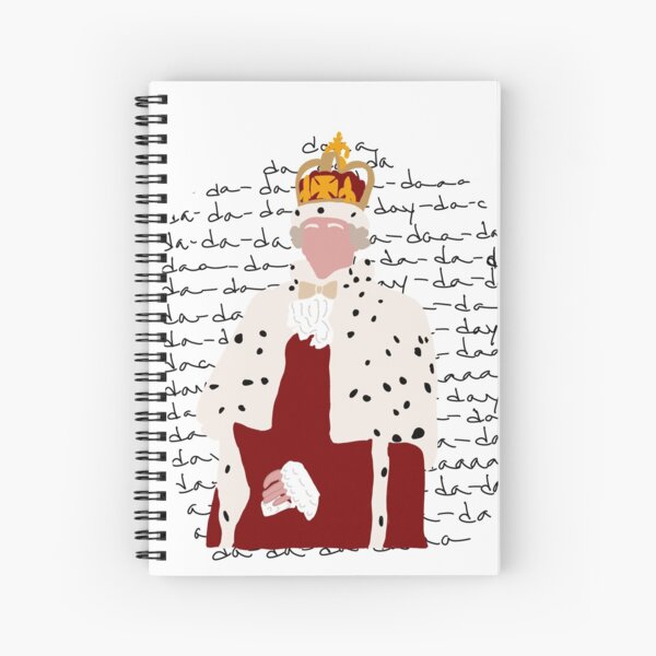 King George from Hamilton Spiral Notebook