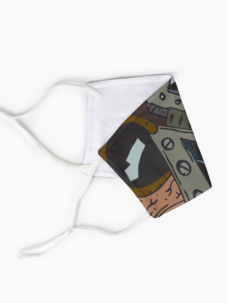 Alternate view of Bio-mechanical Heart Mask