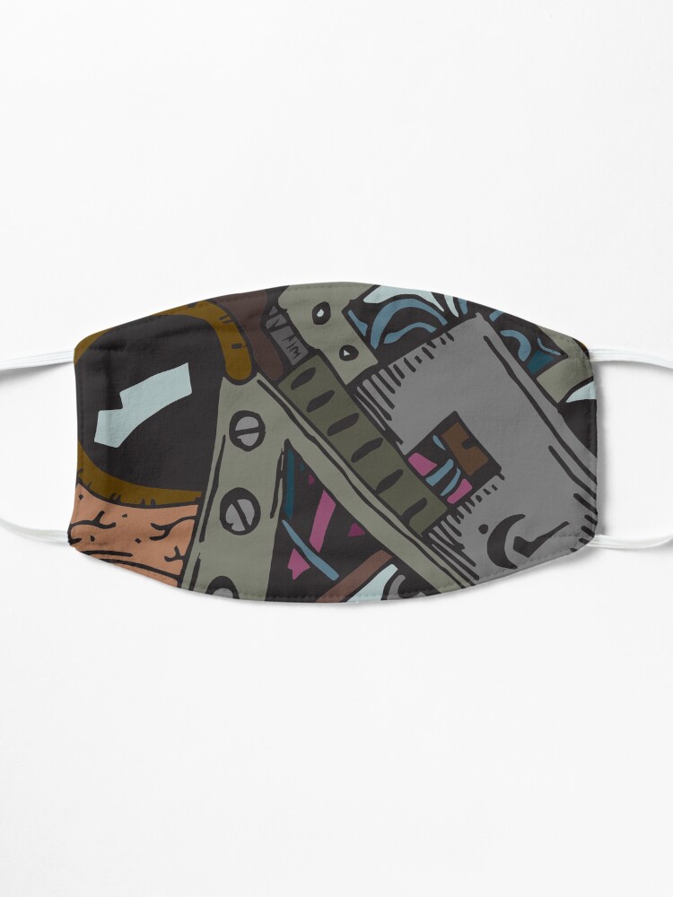 Alternate view of Bio-mechanical Heart Mask