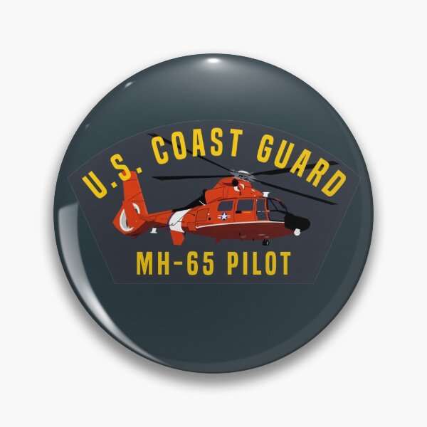 Item preview, Cover Art Series - Coast Guard MH65 Dolphin Helicopter Pilot designed and sold by AlwaysReadyCltv.