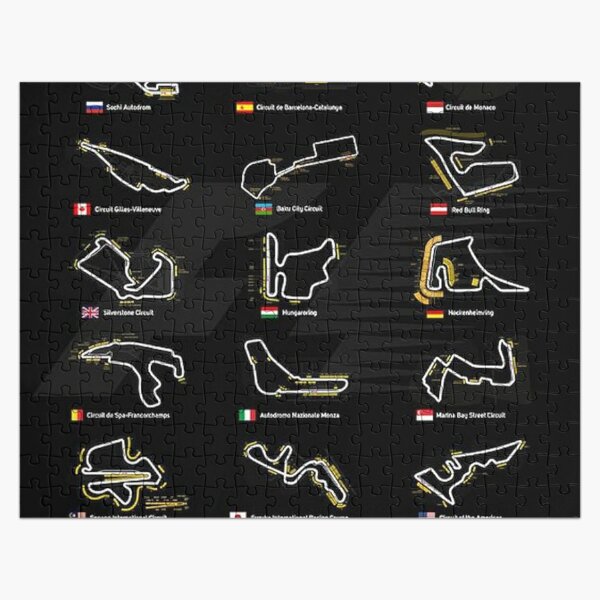  F1 Jigsaw Puzzles Redbubble