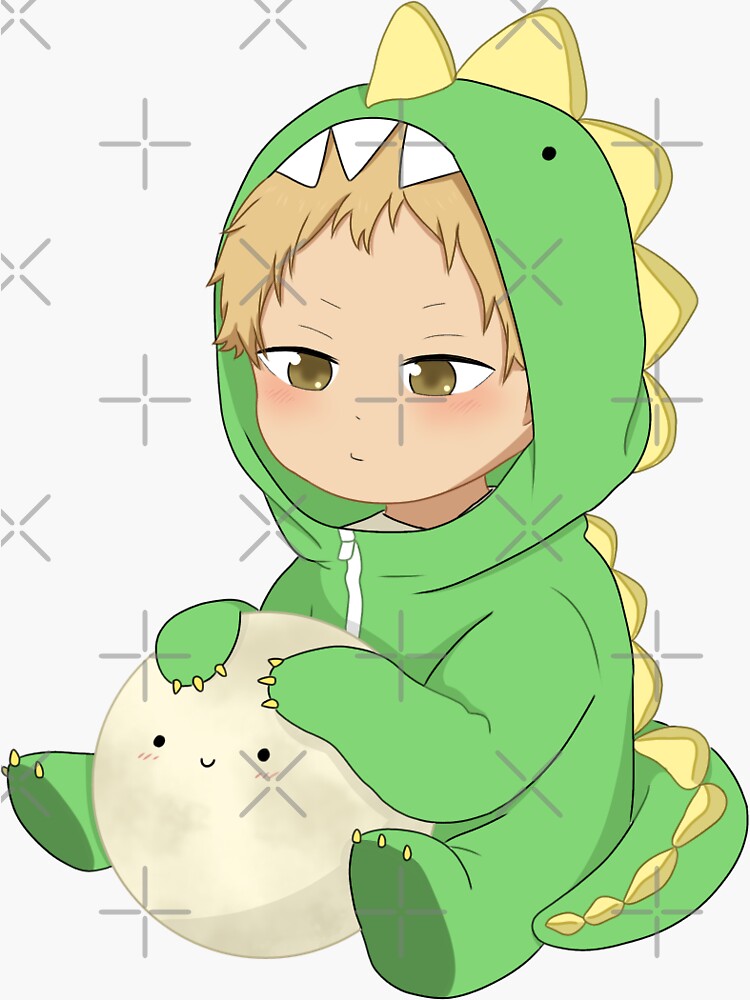 "Baby Tsukishima" Sticker for Sale by jxnnywx | Redbubble