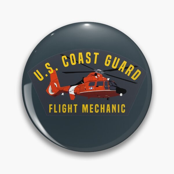 Item preview, Cover Art Series - Coast Guard MH65 Dolphin Helicopter Flight Mechanic designed and sold by AlwaysReadyCltv.