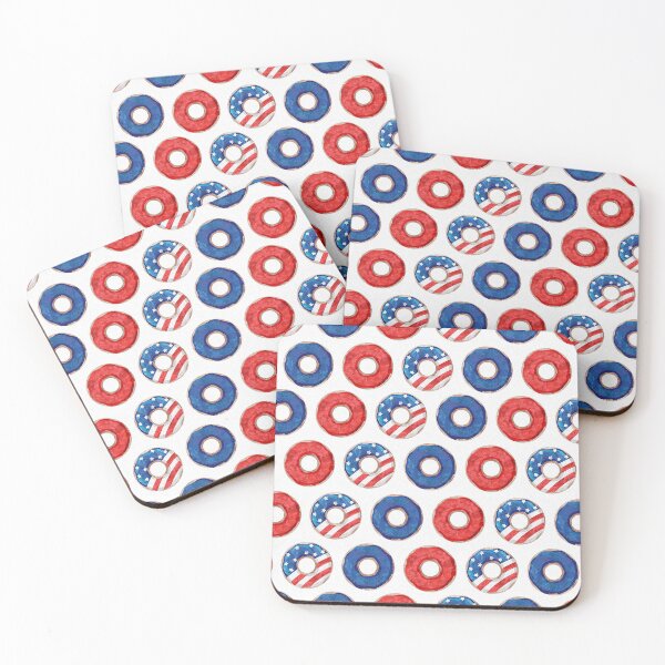 Item preview, AMERCAN FLAG Face Mask Matching Phone Case - American Flag Donut Pretty PATRIOTIC JULY 4TH ELECTION 2020 America designed and sold by rdorsey8.