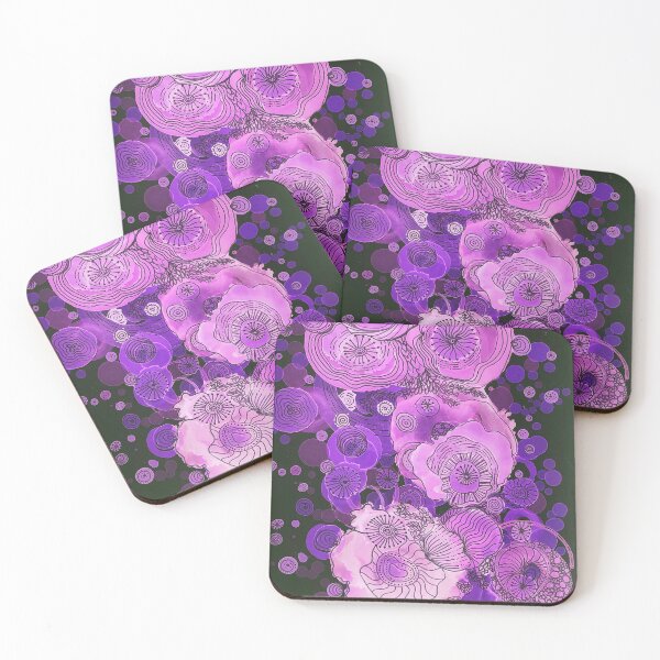 Item preview, Purple Doodle at Dusk designed and sold by Lois Gardiner.