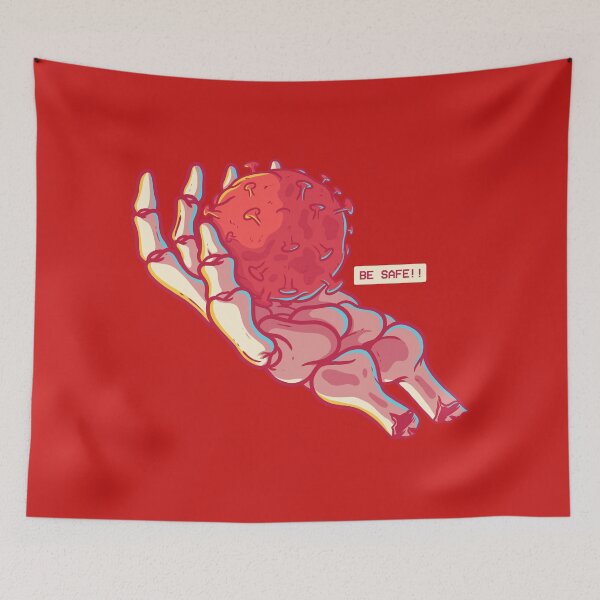 Item preview, Skull Hand Virus designed and sold by foxxyapparel.