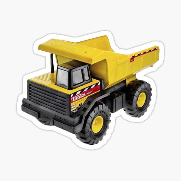 Tonka Big Mike Dual Hydraulic Dump Truck Sticker              TK-012 