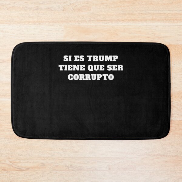 Item preview, Si es trump tiene que ser corrupto AOC quote designed and sold by Jeangel97.