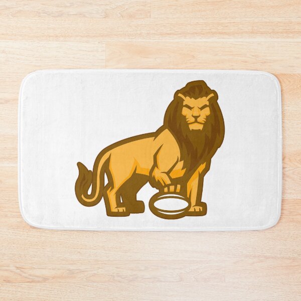 Item preview, Lion playing with a football  designed and sold by ApexDesigns1.