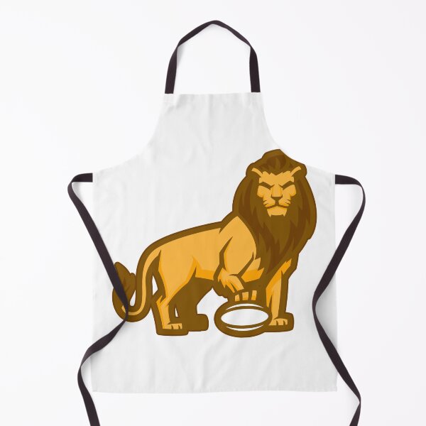 Item preview, Lion playing with a football  designed and sold by ApexDesigns1.