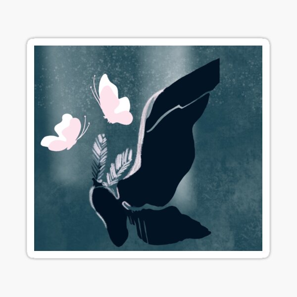 moths Sticker