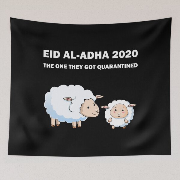 Item preview, Happy Eid Mubarak 2020 Al-Fitr Al-Adha Lockdown Social Distancing Quarantine Lucky Qurbani Udhiyah Funny Gift designed and sold by Best Arts.