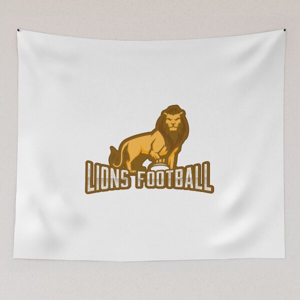 Item preview, Lions Football designed and sold by ApexDesigns1.