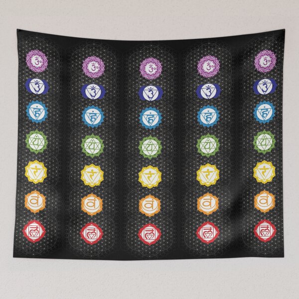 Item preview, Chakras and Flower of Life designed and sold by marcosty.