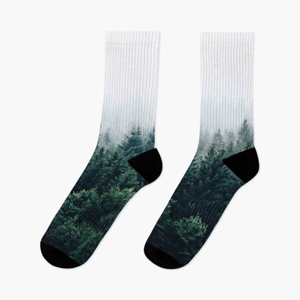 Item preview, Tall green trees in fog designed and sold by thtCMRAguy.