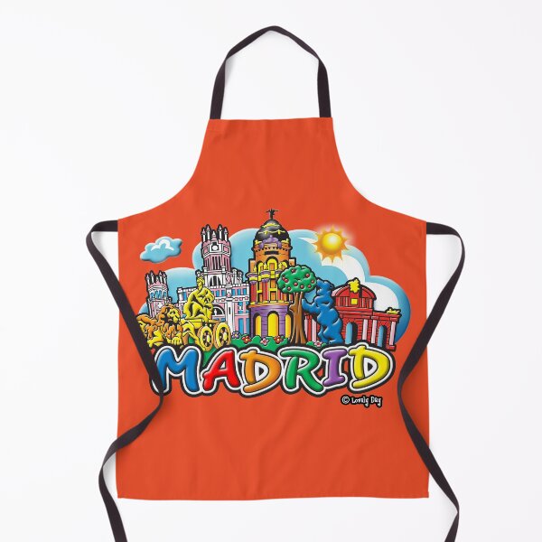 Item preview, Madrid Magical City Scene Famous Lovely Day Design designed and sold by Lovely Day.