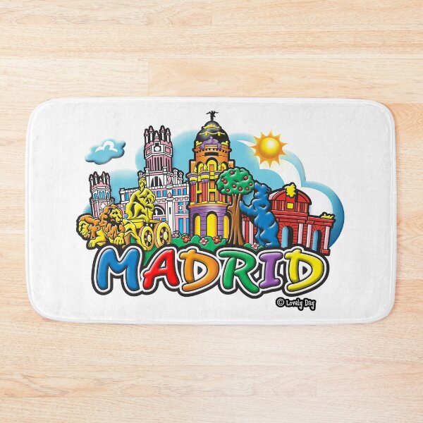 Item preview, Madrid Magical City Scene Famous Lovely Day Design designed and sold by Lovely Day.