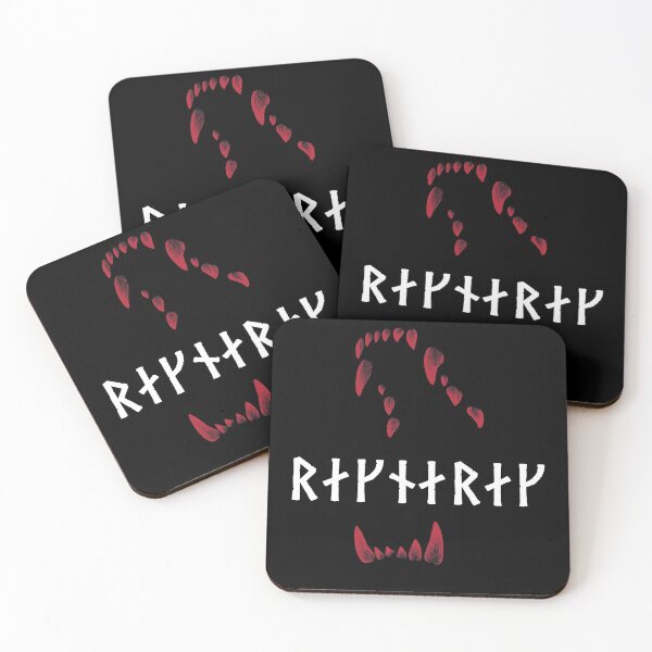 Item preview, Fenrir Ragnarok Runes Norse Pagan Viking Mythology designed and sold by BluePagan.