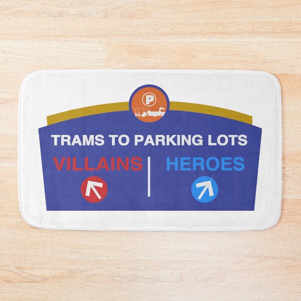 Item preview, Disney Parking Lot Trams Villains and Heroes designed and sold by TYPhoenicians.