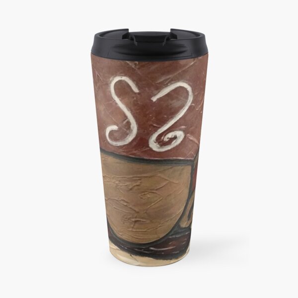 Coffee Cup Painting Travel Mug