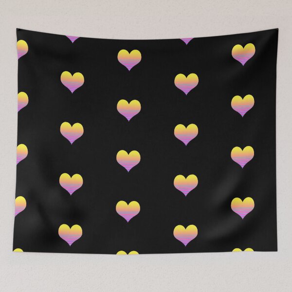 Item preview, Heart RETRO WAVE,STYLE SYNTH WAVE 80S Love Theme, Pattern designed and sold by enigma3a.