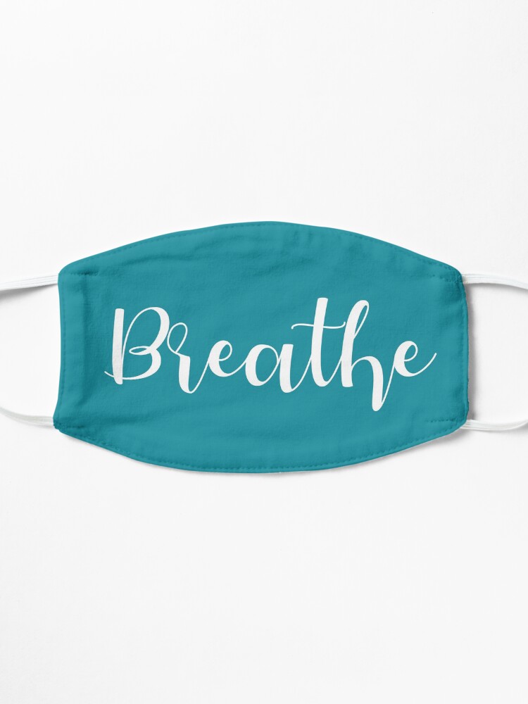 Alternate view of Breathe Meditate Namaste Novelty Yoga Gift Mask