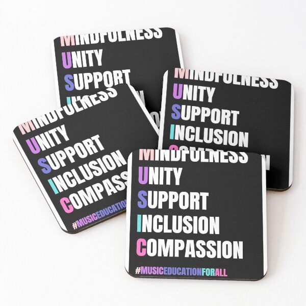 Item preview, MUSIC Education For All Print (Brand Colors) designed and sold by teachmusicstore.