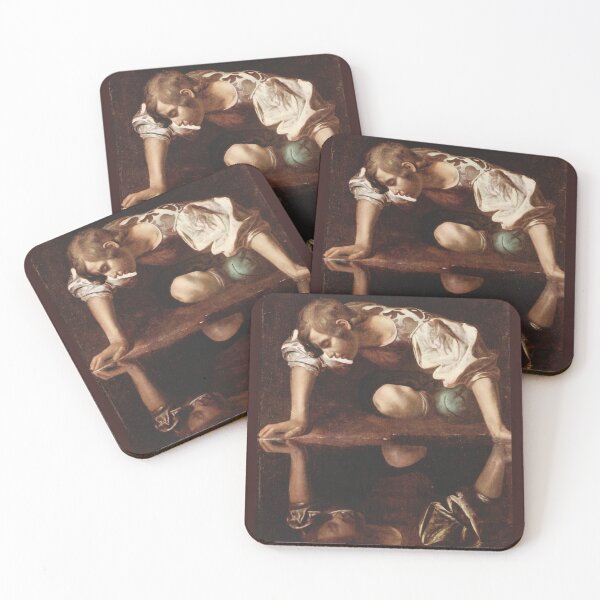 Item preview, HD. Narcissus, Caravaggio (1599) designed and sold by ArmoniMundi.