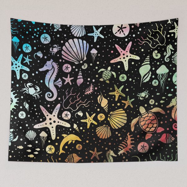 Item preview, SEALIFE BACKGROUND - WATERCOLOR 15 designed and sold by serenaking.