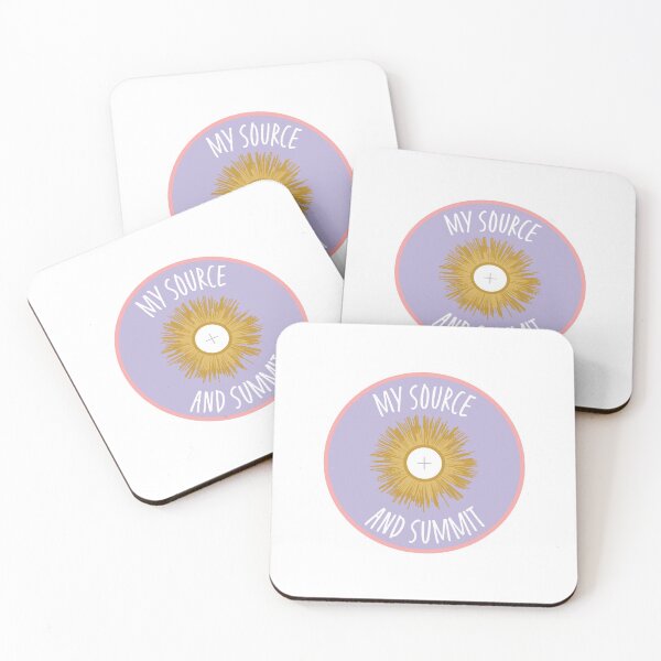 Item preview, The Eucharist: My Source and Summit designed and sold by Modern World Catholic.