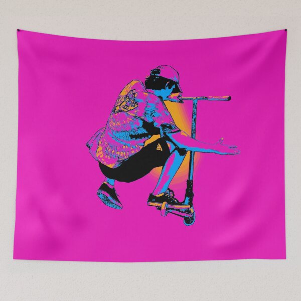 Item preview, Flying Scooter Pro - Stunt Scooter Boy designed and sold by NaturePrints.
