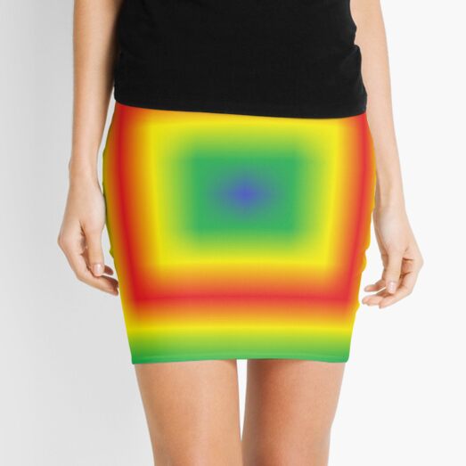 Colors, Colorfulness Mini Skirt