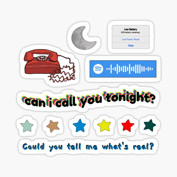 Dayglow - Can I Call You Tonight? Sticker