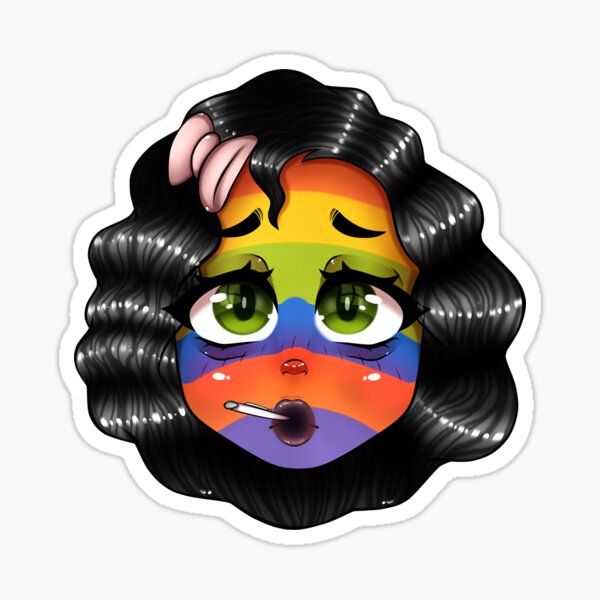 ❣A Bad Case of Stripes❣ (Stickers Only) Sticker