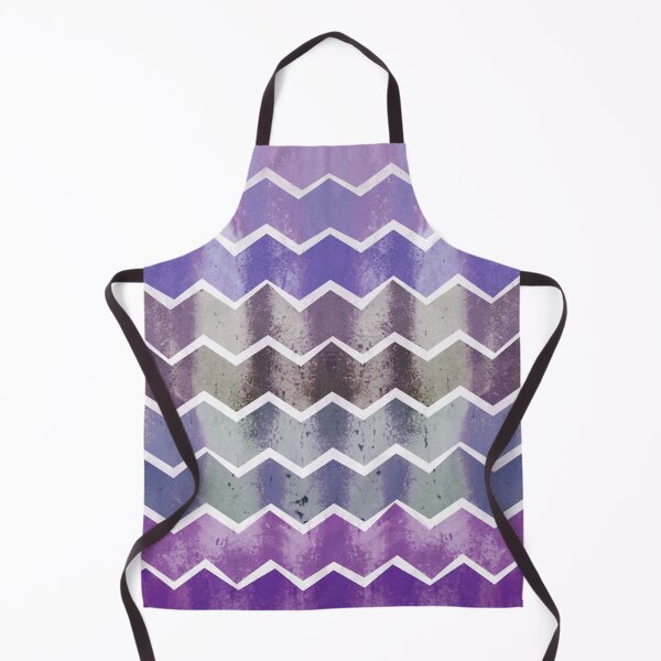Item preview, Chevron Stripes Pattern in Stormy Purples designed and sold by Daisy Beatrice.
