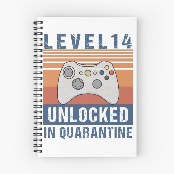 Item preview, Level 14 Unlocked In Quarantine, Video Gamer 14th birthday anniversary designed and sold by Noahlaz.