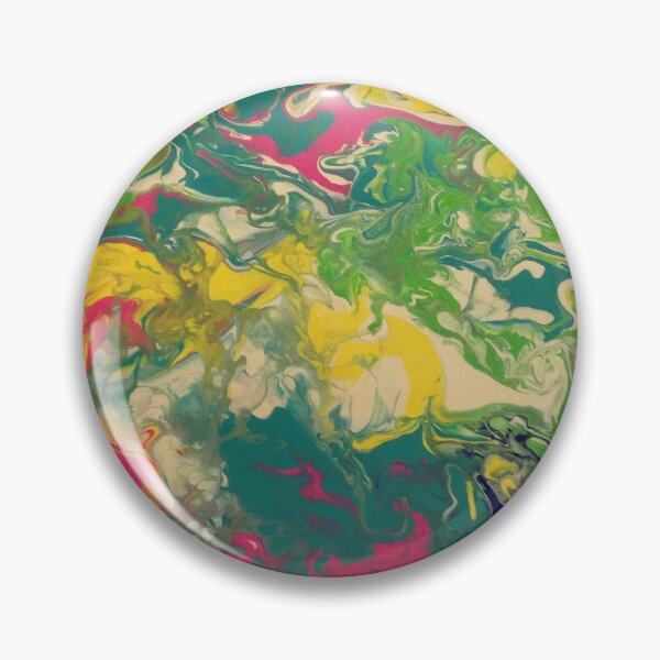 Item preview, Marbleized Pink and Green Puzzle designed and sold by Cmrowe.