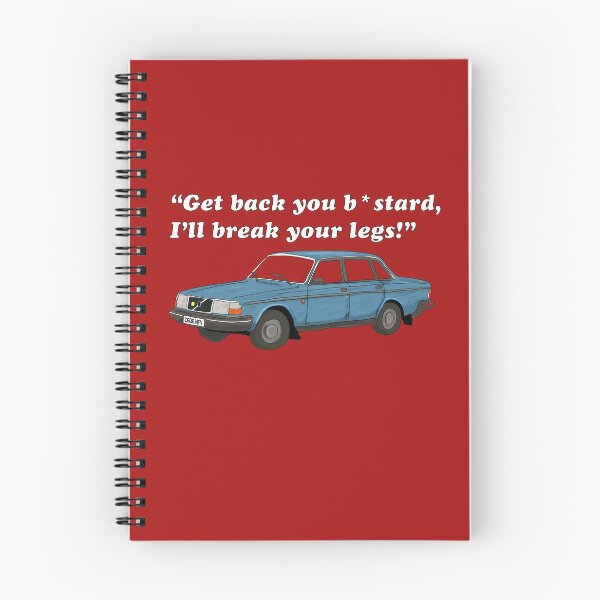 Item preview, Get back you b*stard, I'll break your legs! designed and sold by DesignByMH.