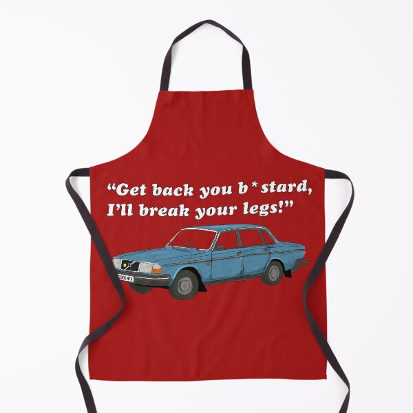 Item preview, Get back you b*stard, I'll break your legs! designed and sold by DesignByMH.