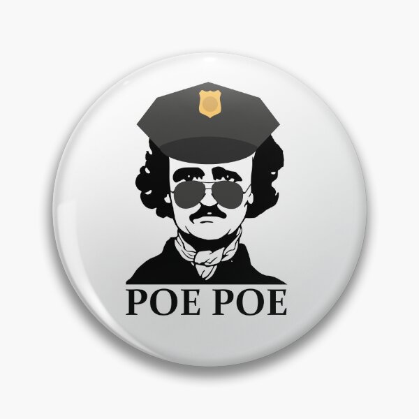 Item preview, Funny Edgar Allan Poe Poe Police designed and sold by Silly Dad Shirts.