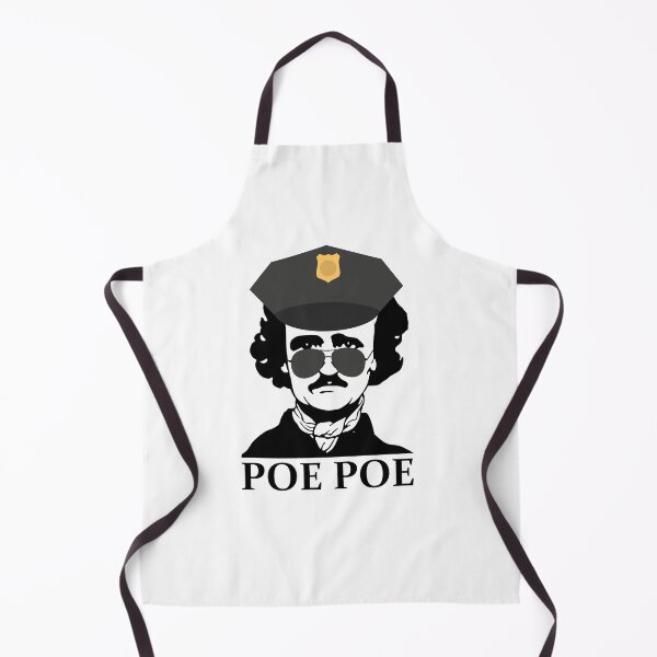 Artikelvorschau, Lustige Edgar Allan Poe Poe Polizei entworfen und verkauft von Silly Dad Shirts.