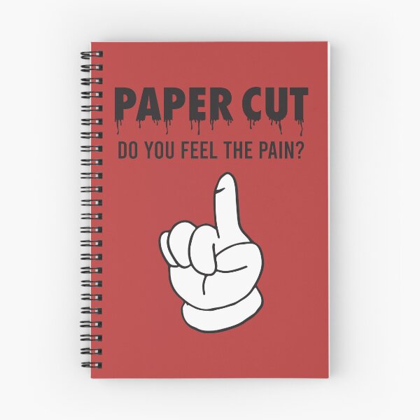 Item preview, Paper cut - Do you feel the pain? designed and sold by crismk.